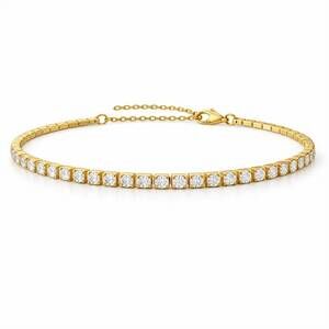 NEW ELLIE VAIL women's camden tennis bracelet in gold